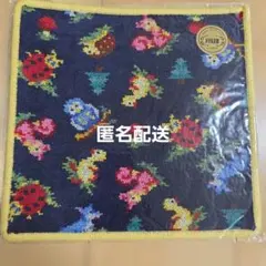 フェイラーハイジフォレスト ハンカチ ネイビー