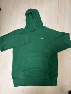 Nike グリーン パーカー フード付き