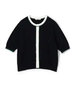 25ss MACPHEE ドライコットン ハーフスリーブカーディガン