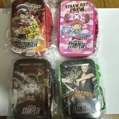 ワンピース スタンピード マルチファスナーケース 4種セット