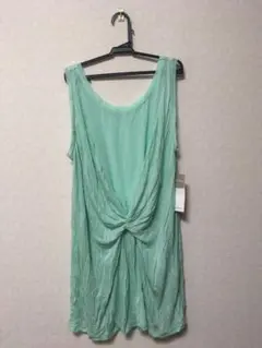 【新品未使用】ドレープポイントチュニックワンピースのサムネイル