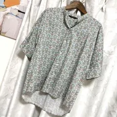 【美品】J.sloane *リバティ ダヌナ スタンドカラーシャツのサムネイル