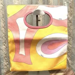 ✨希少✨Emilio Pucci エミリオプッチ ハンドバッグ トート プッチ柄のサムネイル