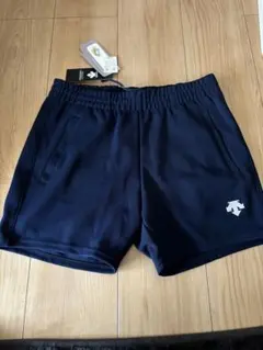 新品 DESCENTEデサント ジャージ ハーフパンツ　ネイビー　バレー　練習