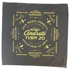 非売品2025年アメリカGP マリオ・アンドレッティターン20命名式記念バンダナ