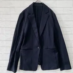 LAUTREAMONT ロートレアモン ジャケット（38）紺 通勤 オフィスのサムネイル