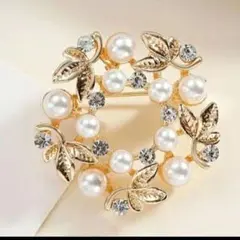 即日発送 新品 リース ブローチ フォーマル 卒園式 卒業式 入園式 入学式 p