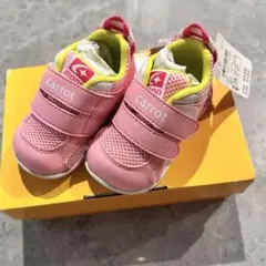 新品★ベビーシューズ 12cm ムーンスター carrot ピンク