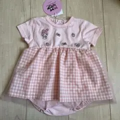 【週末限定出品】 futafuta マイメロ　ワンピース風ロンパース　 70cm