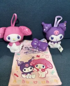 マクドナルド　ハッピーセット　おもちゃ　マイメロ　クロミ　マスコット