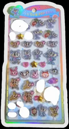 ANGEL BLUE ポップシール　うるちゅるPOP SEAL