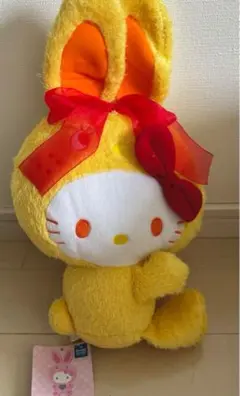 サンリオ ハローキティ カラフルバニー BIGぬいぐるみ