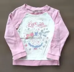 Love with passion ラグラン袖トレーナー 【used100】