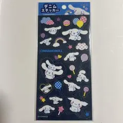 シナモンロール　デニムステッカー