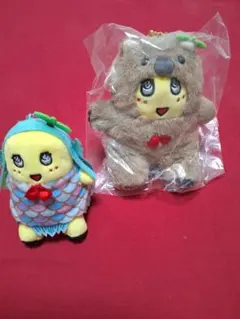 ふなっしー ぬいぐるみ　2体セット 2018年12月5日（水）ふなっしー公認のオフィシャルショップ「ふ
