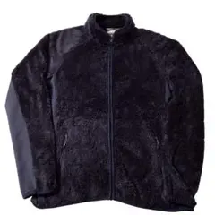 phenix ボア フリースジャケット 紺 大きめサイズ XL レディース