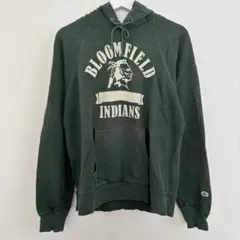 古着 Champion BLOOMFIELD INDIANS パーカー