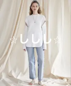 ALEXIA STAM アリシアスタン　2wayワッフルTシャツのサムネイル