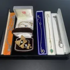 遺品整理＆生前整理品アクセサリーセット 遺品整理 生前整理 アクセサリー まとめ売り リング ネックレス