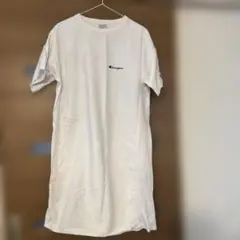 チャンピオン　ワンピース　ロングTシャツ　レディース　M 白のサムネイル
