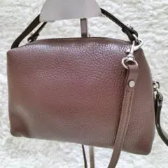美品 GIANNI CHIARINI ALIFA S 2WAY バッグ ブラウンのサムネイル