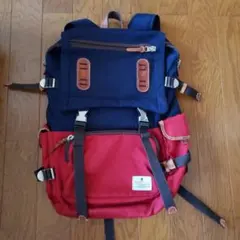 MAKAVELIC ネイビー レッド バックパック マキャベリックのサムネイル