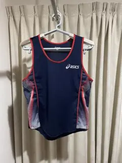 アシックス タンクトップ ランニングシャツ シングレット ノースリーブシャツのサムネイル