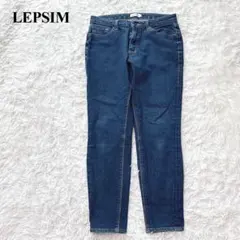 レプシィム スキニーデニムパンツ ジーンズ ストレッチ テーパード ベーシックのサムネイル