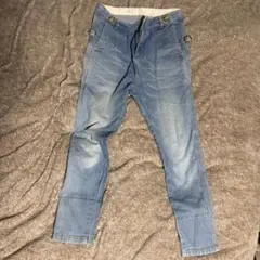 【and it】アンドイットのサルエルパンツ　デニムのサムネイル
