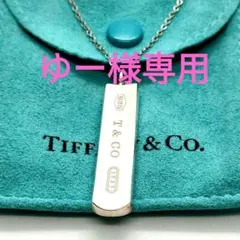 ティファニー ナロー バー 1837 ネックレス 925 社外チェーン c−06
