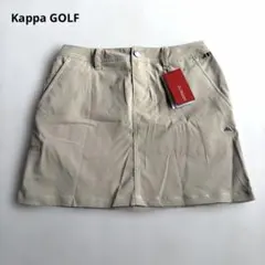 【未使用】Kappa golf ストレッチ チノスカート 撥水 ベージュ Lのサムネイル