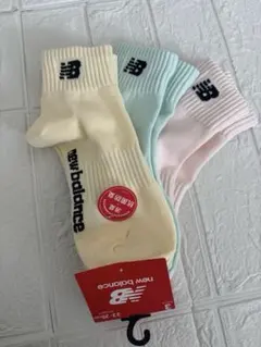 New Balance ニューバランス　ソックス 3足組 23-25cmのサムネイル