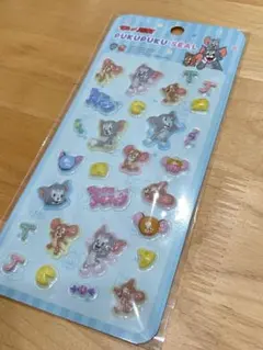 トムとジェリー ぷくぷくシール ぷっくりシール