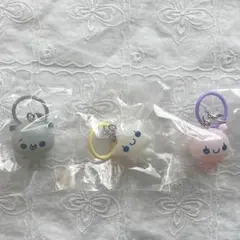 ぷくぷくあわわちゃん ころんと クリアめじるしチャーム⭐︎