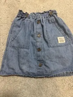 BEAMS mini デニムスカート