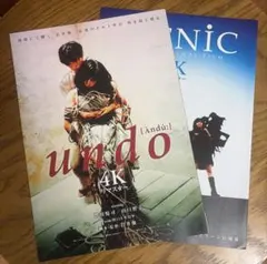 ◎5枚 スワロウテイル undo PiCNiC 4K フライヤー 岩井俊二