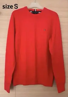 TOMMY HILFIGER【新品タグ付】カシミヤ入り薄手セーター　S