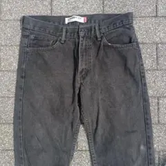 Levi's ブラックデニム 505 W38 L30 後染め サルファ 鬼ヒゲ | Mercari