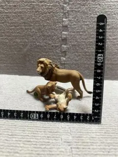 Schleich ライオン 親子 フィギュア 3体セット
