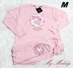 마이멜로디 긴팔 룸웨어 잠옷 상하 여성 M 신품 폐번 희소