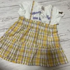 新品未使用★プティマイン　ワンピース　80サイズ