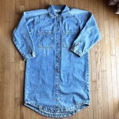 ZARA デニムシャツワンピース ジャケット ザラ