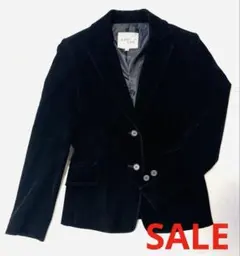 ブラック色のジャケット秋冬用