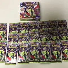新弾　ポケモンカード ムニキスゼロシュリンク付きポケセン産1BOX &バラ20
