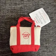 Trader Joe'sマイクロミニトート(赤)