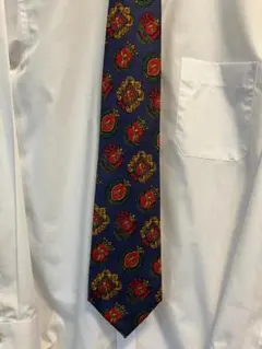 ネクタイ　ピエールカルダン　青＆赤