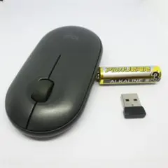動作確認済 logicool PEBBLE M350 BT/2.4G両用 黒