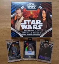 Topps スターウォーズ 福原かれん直筆サインカード他3枚セット