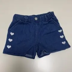 お値下げ中☺️キッズハーフパンツデニム100