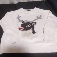 H&M トナカイニット セーター Mクリスマス